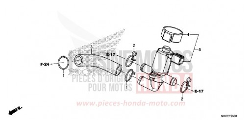 VALVE INJECTION D'AIR GL1800BK de 2019